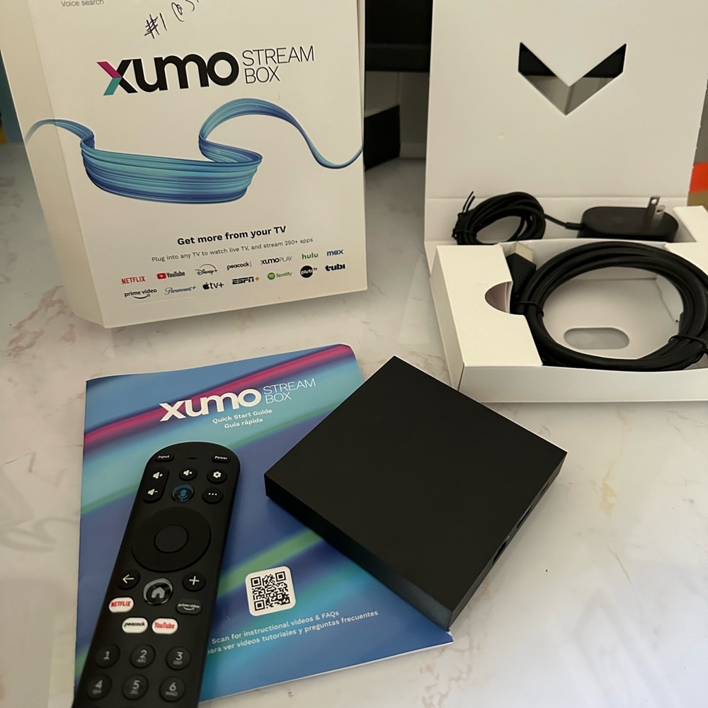 Xumo Stream Box 4k UHD streaming